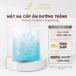 Mặt nạ cấp ẩm và dưỡng trắng cho da Hàn Quốc Dokova Treatment Brightening Mask