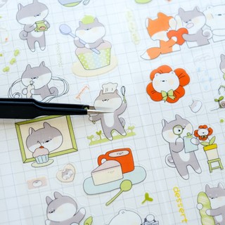 Băng keo sticker Shiba Inu | meohime198