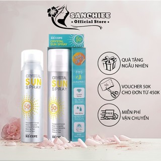 Xịt chống nắng Crystal Sun Spray SPF50+ (150ml). dưỡng ẩm, bảo vệ da