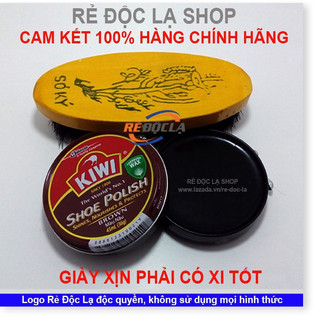 Combo xi đánh giày + bàn chải sơ ký (màu đen) Điện Gia Dụng Bảo Minh - Điện Gia Dụng Bảo Minh