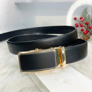 Thắt lưng nam công sở dây nịt nam khóa lăn cao cấp bản 3,5cm