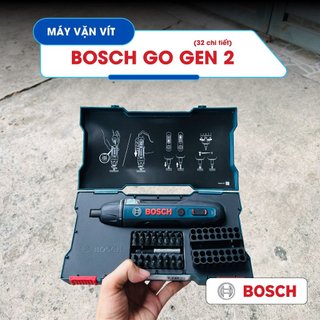 Máy vặn vít Bosch Go 2 (32 mũi vít)