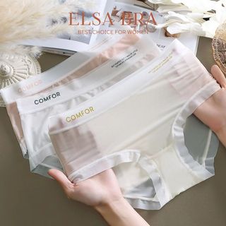 Quần Lót Nữ Su Đúc ELSA BRA Băng Lụa Không Lộ Viền Co Dãn Mềm Mại Thoáng Mát - 08868