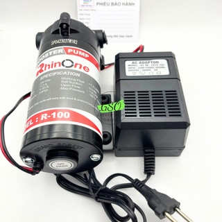 BỘ MÁY PHUN SƯƠNG, MÁY BƠM NƯỚC KÈM NGUỒN 36V THƯƠNG HIỆU RHINONE MODEL R-100