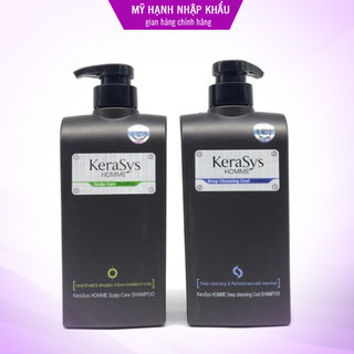 Dầu Gội Kerasys Cho Nam Ngăn Ngừa Gàu Hiệu Quả, Giúp Tóc Chắc Khỏe 550ml - Hàn Quốc