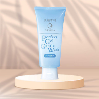 Gel rửa mặt dịu nhẹ dành cho da nhạy cảm Senka Perfect Gel Gentle Wash 100g