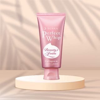 Sữa rửa mặt ẩm mịn săn chắc da Senka Perfect Whip Collagen In 120g
