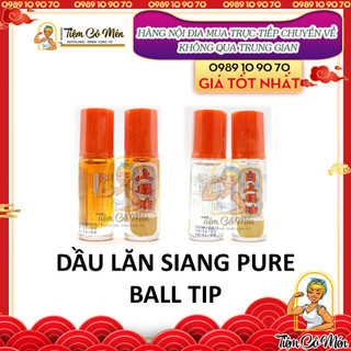 [Chính hãng] Dầu gió lăn Siang Pure Oil Ball Tip ông già Thái Lan 3cc