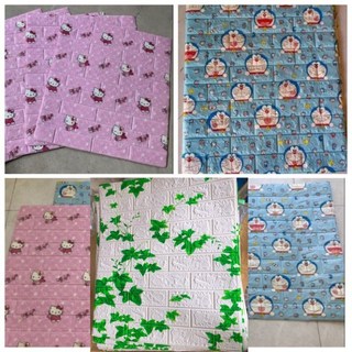Xốp dán tường hoa văn cổ điển mới khổ lớn 70x77 dày 4mm