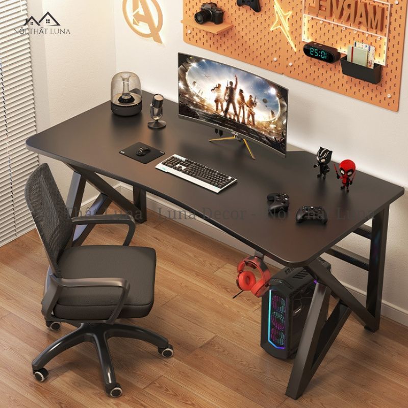 Bàn Gaming Đa Năng, Bàn Học Tập, Bàn Để Máy Tính, Bàn Làm Việc, Thiết Kê Chân Sắt Chữ K Độc Đáo, Chắc Chắn | BigBuy360 - bigbuy360.vn