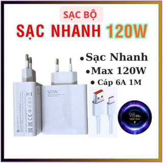 Bộ Sạc Nhanh 120W ,Chân Type C OPPO,Xiaomi,VIVO