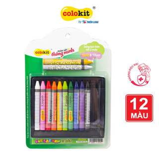 Bút sáp màu jumbo colokit cr-c034
