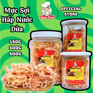 Mực sợi hấp nước dừa - maxifood