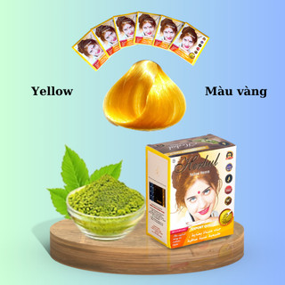 Thuốc nhuộm tóc thảo dược Herbul màu vàng (Yellow) - Hàng chính hãng