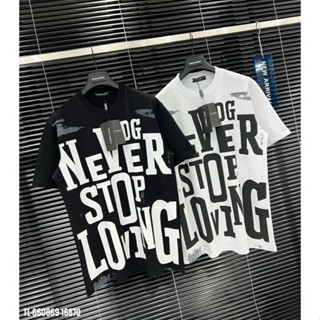 [zT] Áo Phông Nam Nữ DG Họa Tiết Logo Chữ Never Hot Chất Liệu Vải Cotton Thoáng Mát Form Dáng Boy Phố Hottrend #Hot#2024