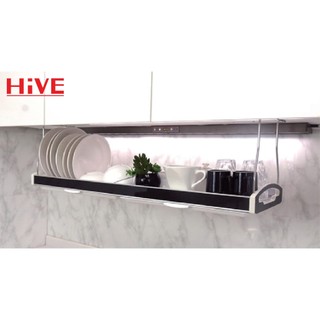 Giá úp chén bát treo tủ bếp trên dual 800/900 inox 304 cao cấp