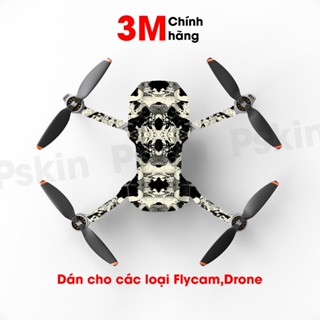 Dán skin Flycam, Drone DJI MAVIC mini 2, mini 3, mini 4, phantom 3, phantom 4, mini 3, mini 4 mẫu D2 tại Pskin
