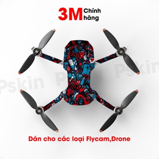 Dán skin Flycam, Drone DJI MAVIC mini 2, mini 3, mini 4, phantom 3, phantom 4, mini 3, mini 4 mẫu D6 tại Pskin