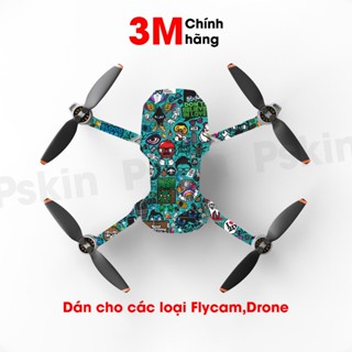 Dán skin Flycam, Drone DJI MAVIC mini 2, mini 3, mini 4, phantom 3, phantom 4, mini 3, mini 4 mẫu D7 tại Pskin