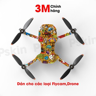 Dán skin Flycam, Drone DJI MAVIC mini 2, mini 3, mini 4, phantom 3, phantom 4, mini 3, mini 4 mẫu D9 tại Pskin