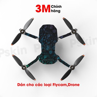Dán skin Flycam, Drone DJI MAVIC mini 2, mini 3, mini 4, phantom 3, phantom 4, mini 3, mini 4 mẫu D10 tại Pskin