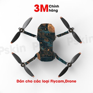 Dán skin Flycam, Drone DJI MAVIC mini 2, mini 3, mini 4, phantom 3, phantom 4, mini 3, mini 4 mẫu D13 tại Pskin