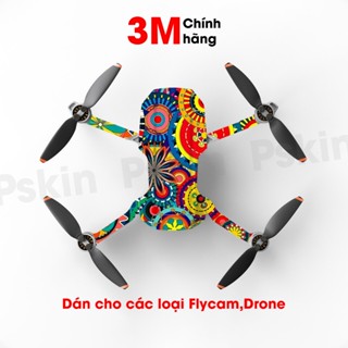 Dán skin Flycam, Drone DJI MAVIC mini 2, mini 3, mini 4, phantom 3, phantom 4, mini 3, mini 4 mẫu D16 tại Pskin