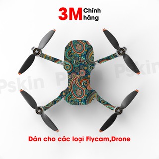 Dán skin Flycam, Drone DJI MAVIC mini 2, mini 3, mini 4, phantom 3, phantom 4, mini 3, mini 4 mẫu D17 tại Pskin
