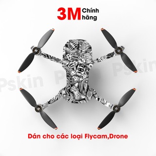 Dán skin Flycam, Drone DJI MAVIC mini 2, mini 3, mini 4, phantom 3, phantom 4, mini 3, mini 4 mẫu D19 tại Pskin
