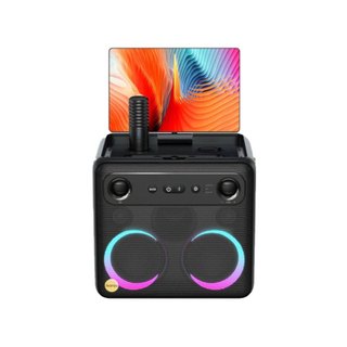 Loa Karaoke Di Động Ikarao Break X2 | Tích Hợp Màn Hình Tablet 10.1inch Wifi, Bluetooth, USB, AUX