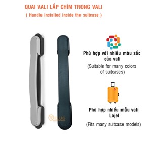 Tay cầm quai xách vali dùng để thay thế quai xách bị đứt gãy thường dùng cho vali Lusetti Carlton