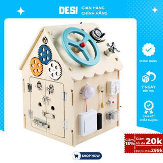 Đồ Chơi Bận Rộn Montessori Cho Bé - Bảng Bận Rộn,Đồ Chơi Phát Triển Trí Thông Minh Cho Trẻ Em.