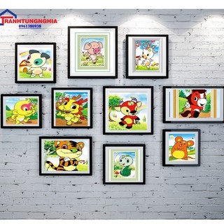 Tranh Đính Đá CON KHỈ DF2381 (36cm x 30cm)