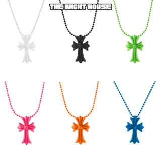 Dây Chuyền CH Nhiều Màu Sắc, Vòng Cổ CH Dây Bi Mặt Biểu Tượng Thánh Giá - The Night House