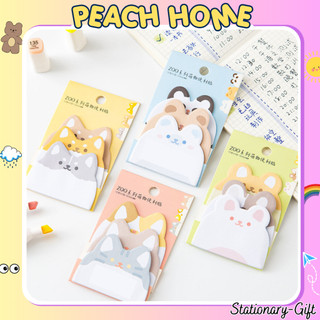  Set Giấy Note 3 Kiểu Vườn Thú Siêu Cute Decor Sổ Vở Tập Giấy Ghi Chú Nhớ Có Keo Giá Rẻ Peach Home 1k 