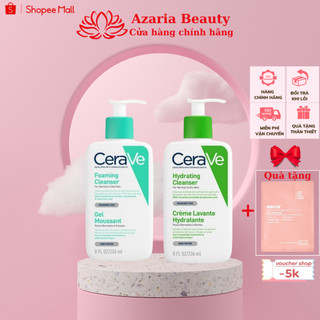 Sữa rửa mặt giúp làm sạch sâu dành cho da dầu CeraVe Foaming Cleanser 236ML