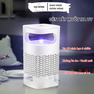 Đèn muỗi tia uv cao cấp, máy bắt muỗi diệt côn trùng thông minh có quạt hút muỗi ogi home - dbm02
