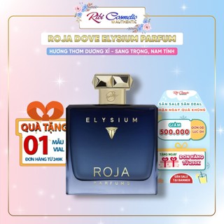 [Mã COSBAUH3 giảm 8% đơn 300K] Nước Hoa Nam Roja Elysium Sang Trọng, Nam Tính, Cuốn Hút Ribicosmetics