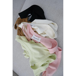 Áo ba lỗ thun trơn COCOBEBE nhiều màu