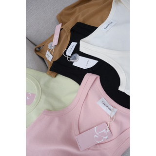 Áo ba lỗ thun trơn COCOBEBE nhiều màu