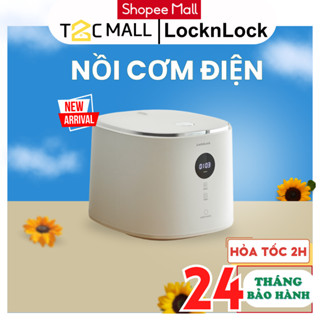 Nồi Cơm Điện LocknLock 1.2L, Nồi Cơm Mini Đa Năng Chống Dính Chính Hãng Cao Cấp EJR384IVY T2C Mall