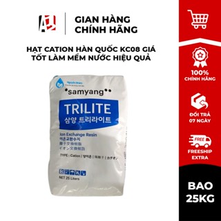 [Bao 25 Lít] Hạt Cation SLANPER - Hàn Quốc KC08 Giá Tốt Làm Mềm Nước