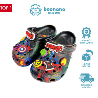 Dép crocs Marvel cho bé đế mềm, êm chân - Hàng chính hãng