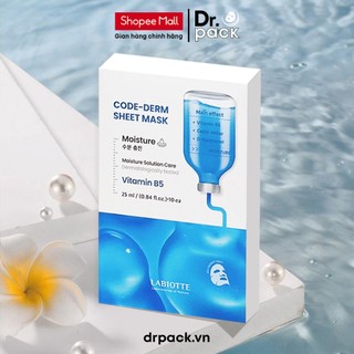  Mặt nạ dưỡng da Labiotte Code-Derm Calming Moisture Vitamin B5 Hàn Quốc 25ml