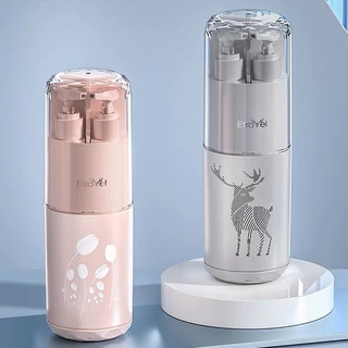 Hộp bàn chải tiện ích du lịch đựng dụng cụ vệ sinh cá nhân 5in1, cốc đựng bàn chải đánh răng