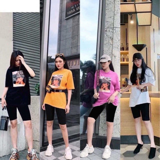 Quần legging lửng