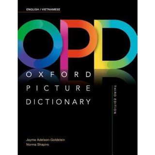 Sách - Dtpbooks - Oxford Picture Dictionary Third Edition: English - Vietnamese Edition