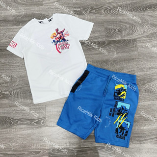 Bộ cộc hè logo GALAXY primark xuất dư xịn