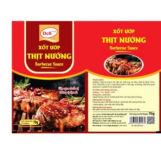 2 gói Sốt ướp thịt nướng chuẩn vị Hàn 70g cho 500g thịt