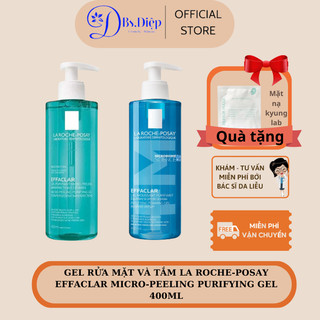 Gel Rửa Mặt Và Tắm La Roche-Posay Effaclar Micro-Peeling Purifying Gel 400ml